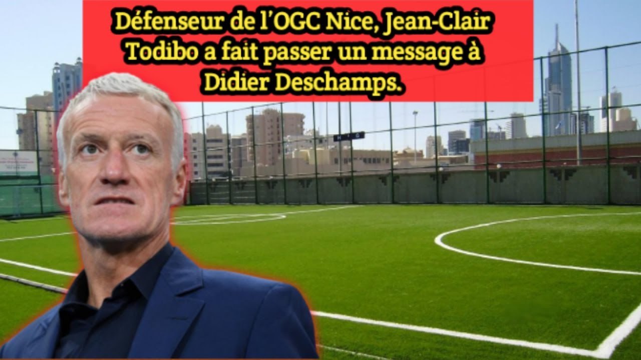 Didier Deschamps reçoit une énorme appel du pied