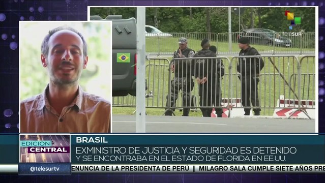 Policía de Brasil detiene a un ciudadano vinculado a los ataques perpetrados a edificios del Gobierno