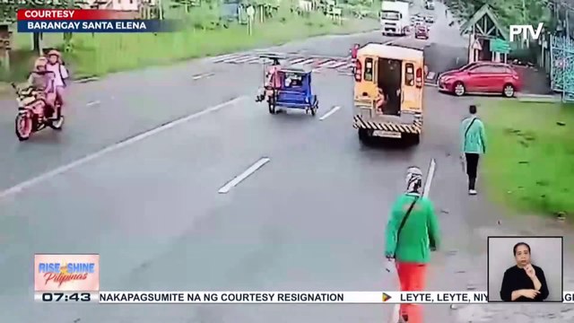 Salpukan ng tricycle at 10-wheeler truck sa Orion, Bataan, sapul sa CCTV; Isa patay sa banggaan ng ambulansya at truck sa Isabela