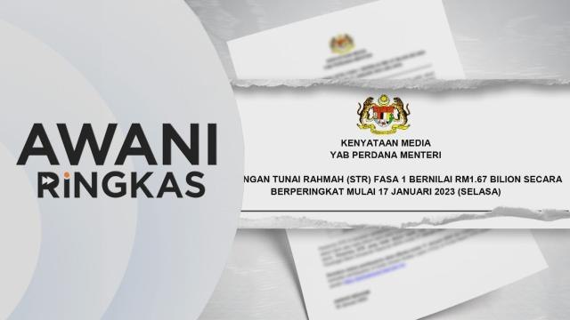 AWANI Ringkas: 8.7 juta rakyat terima bantuan kewangan mulai hari ini