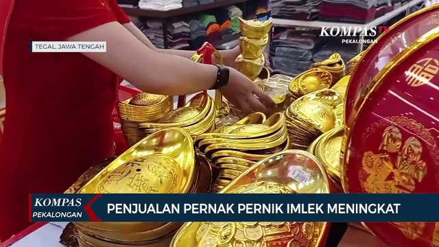Penjualan Pernak Pernik Imlek Meningkat