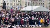 Women of Russia Protest Putins War