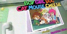 Boy Girl Dog Cat Mouse Cheese E008 - Happy Game