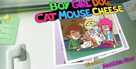 Boy Girl Dog Cat Mouse Cheese E017 - Scientifically Impossible