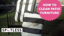 How to Clean Canvas Patio Furniture and Pillows | Spotless | Real Simple
