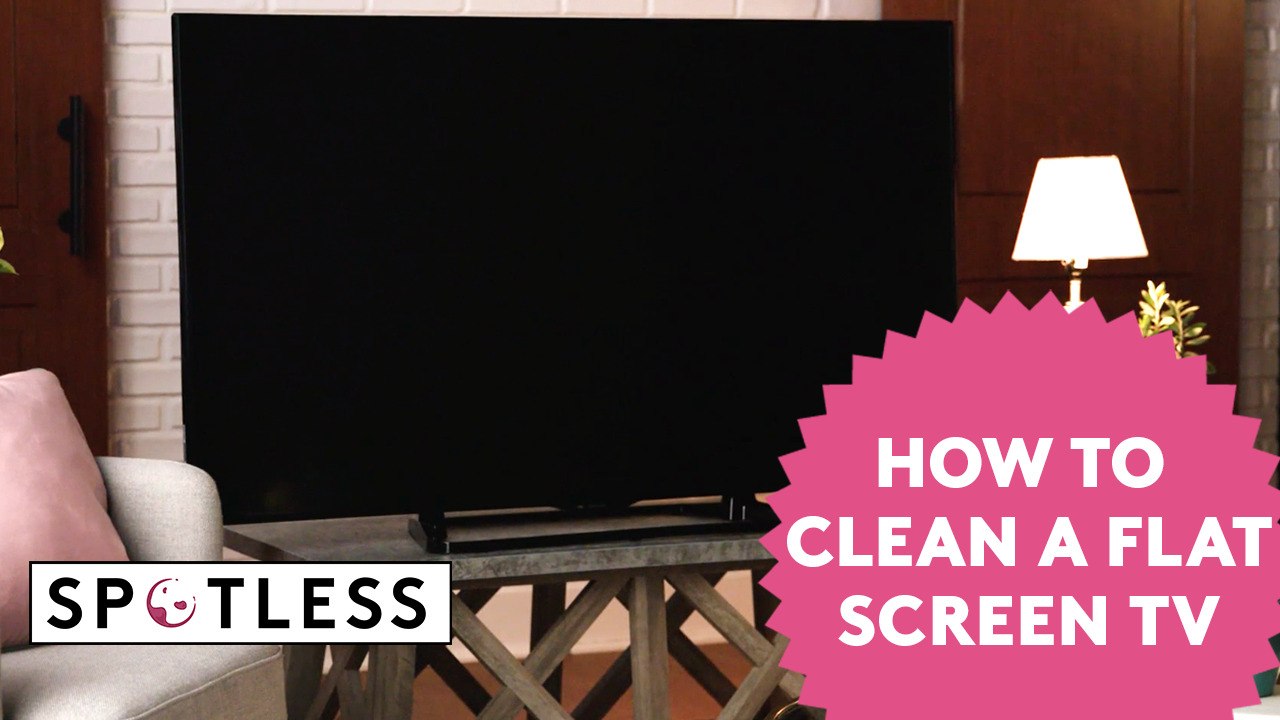 How to Clean a Flat Screen TV Spotless Real Simple video Dailymotion