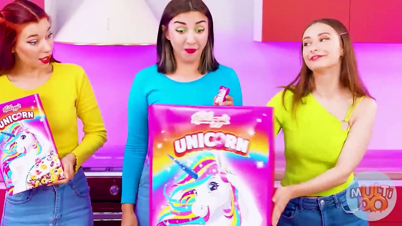 Big, Medium and Small Plate Challenge _ Food Battle by Multi DO ...