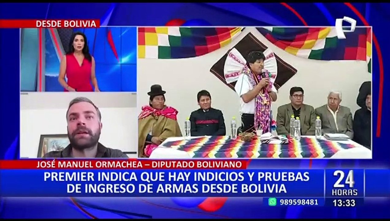 Diputado boliviano, Ormachea: “Evo Morales representa una amenaza a la seguridad”