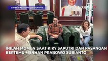 Momen Kiky Saputri Bertamu ke Menhan Prabowo Subianto, Undang Langsung ke Pernikahannya