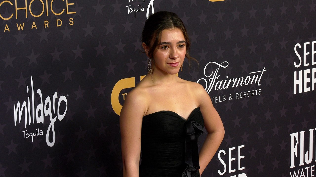 Olivia Edward 2023 Critics Choice Awards Red Carpet Arrivals