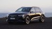 The new Audi SQ8 e-tron Exterior Design in Mythos Black