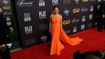 Stephanie Hsu 2023 Critics Choice Awards Red Carpet Arrivals