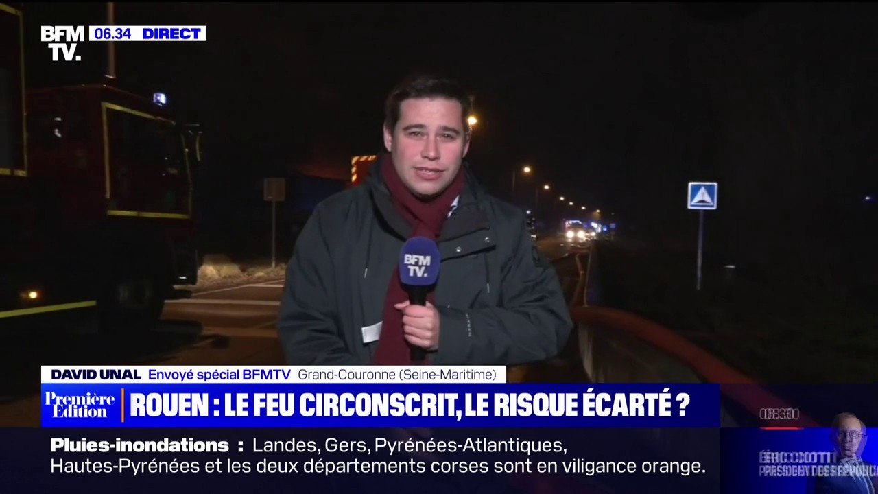L'incendie de l'usine Bolloré Logistics près de...