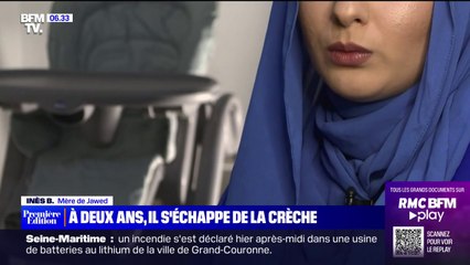 Download Video: Yvelines: un bébé de 2 ans s'échappe de la crèche, sa mère porte plainte et témoigne sur BFMTV