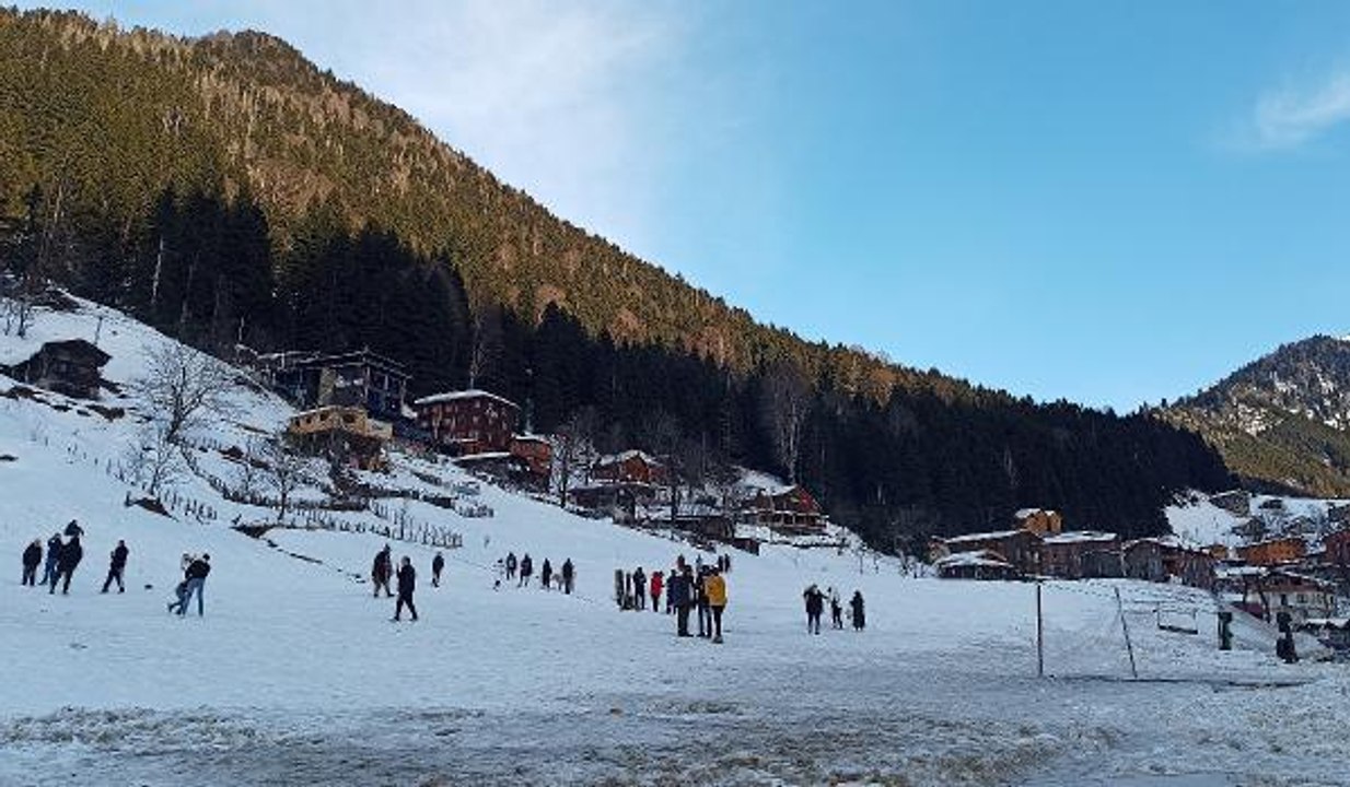 AYDER YAYLASI'NDA KIŞ TURİZM SEZONU BAŞLADI