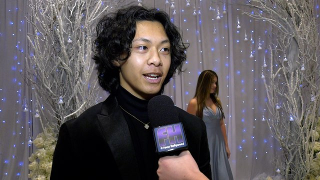 Kieran Tamondong Interview at Anais & Mirabelle Lee's Sweet 16 Birthday Bash in Los Angeles