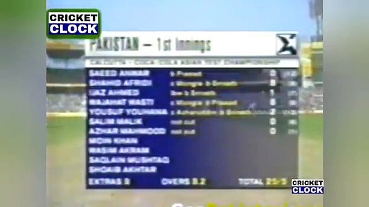 India_Vs_Pakistan_1999_Match_Highlights___