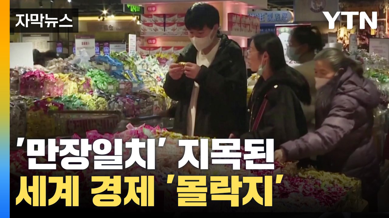 [자막뉴스] 몰락하는 세계 경제, 전문가들의 '만장일치' 폭탄선언  / YTN