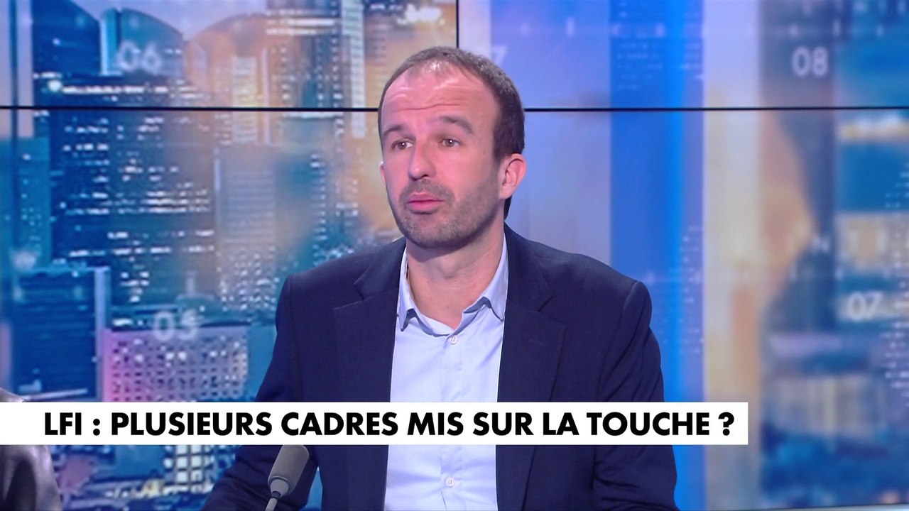 Manuel Bompard : «C’est sa décision et elle lui appartient, il ne fait plus partie de notre groupe parlementaire pendant quatre mois»