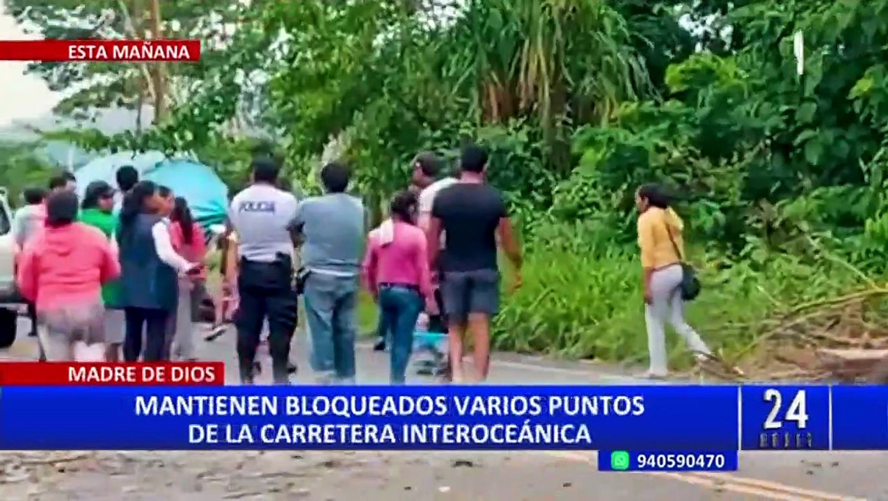 Con bloqueo de carreteras: así se vivió el décimo día de manifestaciones a nivel nacional