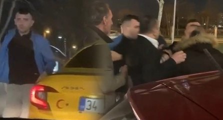 ‘Yol ortasına durdun’ kavgasında ortalık karıştı!