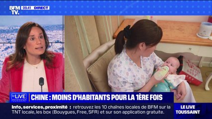 La Chine a vu sa population baisser pour la première fois en plus de 60 ans