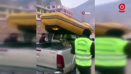 Sular altında kalacak Yusufeli’nden sokak köpeklerinin tahliyesi sürüyor