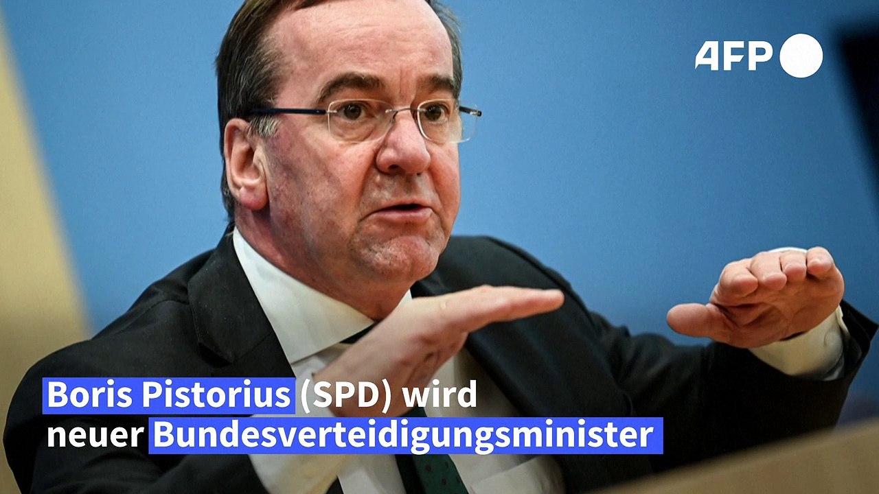 Boris Pistorius wird Bundesverteidigungsminister
