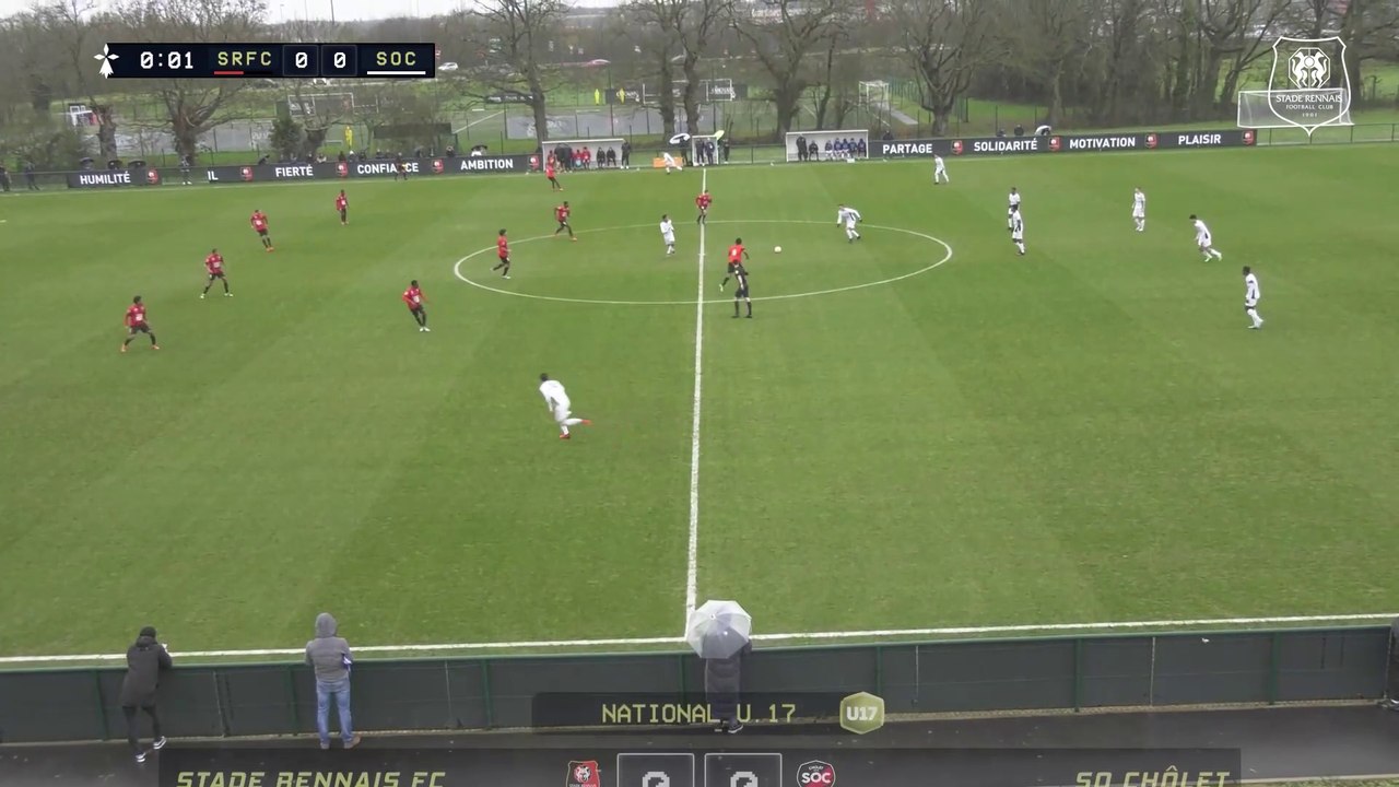 Académie | U17 - Stade Rennais F.C. / SO Cholet : 5-1
