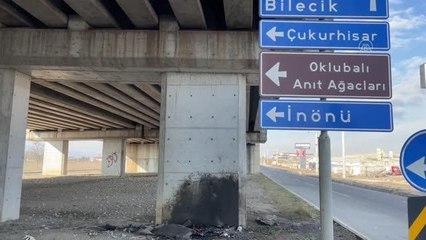 ESKİŞEHİR - Köprü ayağına çarpan otomobilin sürücüsü öldü