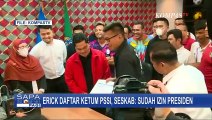 Erick Thohir Daftar Jadi Ketum PSSI, Seskab: Sudah Izin Presiden Jokowi!