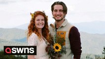 US couple spend $600 on their wedding thanks to $50 charity shop dress and asking friends to bring their own food