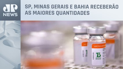 Ministério da Saúde distribui 740 mil doses de CoronaVac