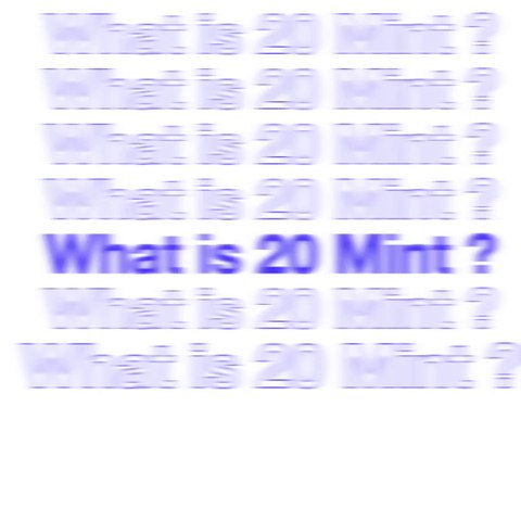 What is 20Mint ?