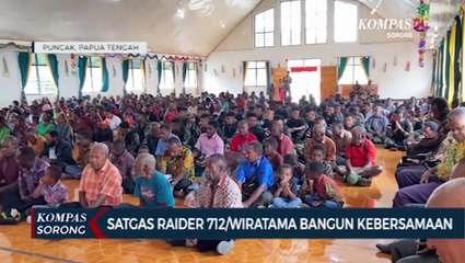 Download Video: Satgas Raider 712/Wiratama Jalin Kebersamaan Dengan Warga Kabupaten Puncak