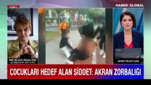 Ankara'da akran şiddeti kamerada! Kız çocuğunun saçından çekerek yerde sürükledi