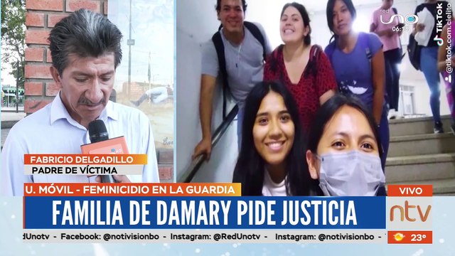 Familiares de Damary, víctima de feminicidio en La Guardia, claman por justicia y piden agilizar las investigaciones para dar con el autor del hecho.