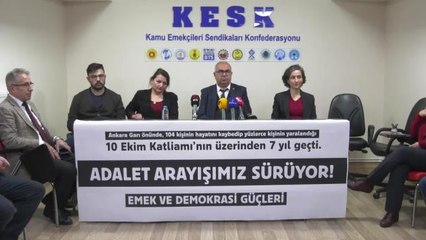 Emek ve Demokrasi Güçleri'nden Danıştay'ın '10 Ekim' Davası Kararına Tepki: "Mağdur Aileler Yargı Nezdinde Ayrımcılığa Uğramışlardır"