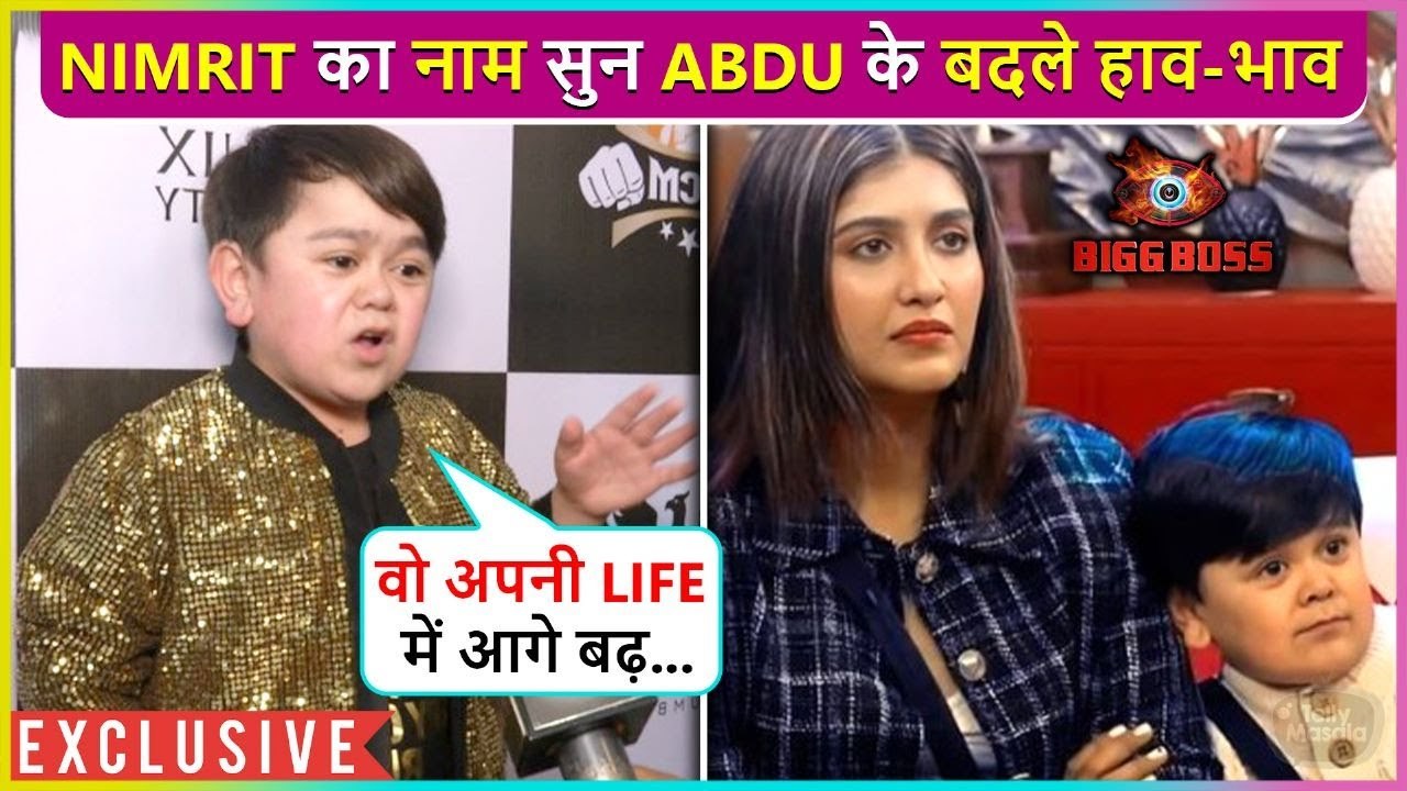 Abdu Rozik's Explosive Interview On BB 16, Bond With Nimrit, Tina-Shalin, New Song Pyaar & More