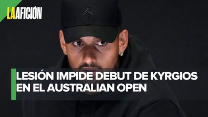 Nick Kyrgios es baja del Abierto de Australia por lesión