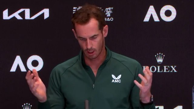 Open d'Australie 2023 - Andy Murray : I think I'm proud of the work that I put in the last few months