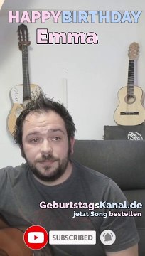 Happy Birthday, Emma! Geburtstagsgrüße an Emma