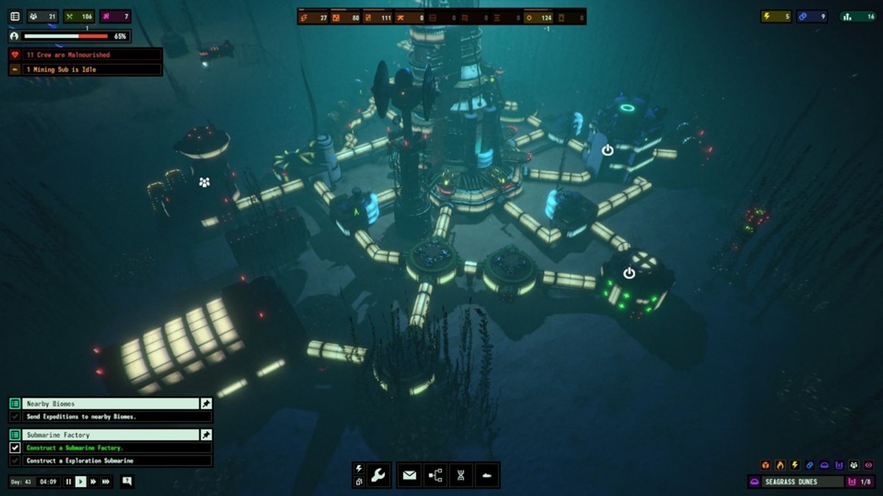 In Surviving the Abyss müssen ihr und eure Basis am Meeresgrund überleben