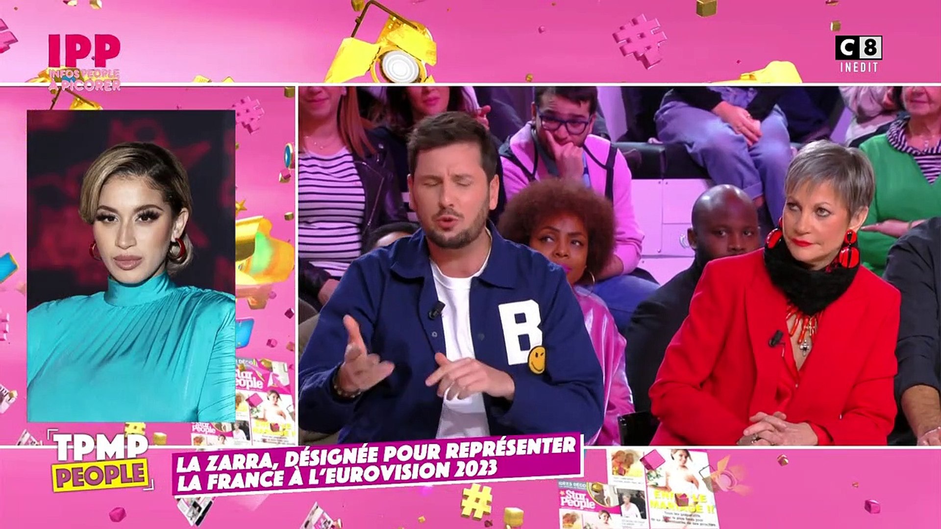 Eurovision 2023 : le choix de La Zarra fait polémique dans "TPMP" - Vidéo  Dailymotion