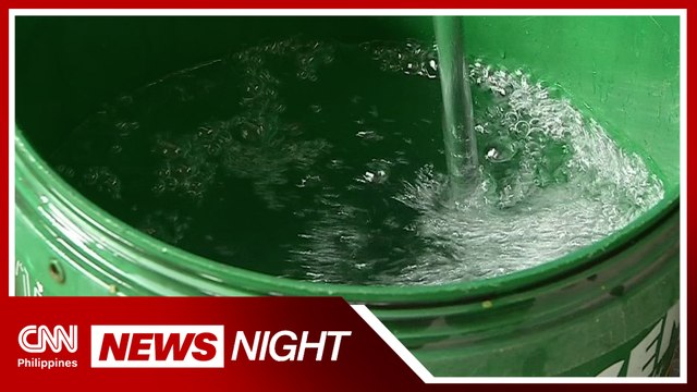Pagpapaliban sa taas-singil sa tubig, isinusulong | News Night