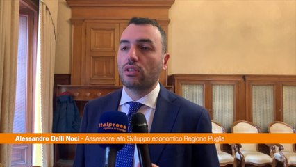 Delli Noci "Puglia al centro del Mediterraneo"