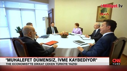 The Economist Türkiye seçimlerini yazdı: Muhalefet dümensiz, ivme kaybediyor