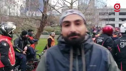 Yetersiz zam, mola yasağı, mağduriyetler... Kontak kapatan Trendyol Go kuryeleri Gerçek Gündem'e konuştu