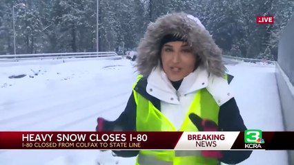 Sierra travelers on Interstate 80 deal with traffic jams, delays