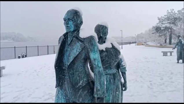 Snow Derry January 17 2023